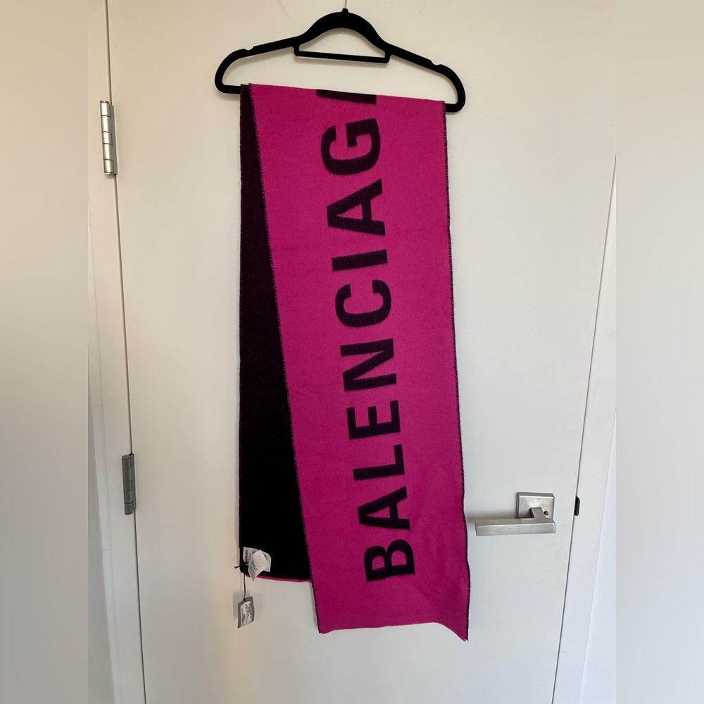 Balenciaga - Wool Scarf NWT